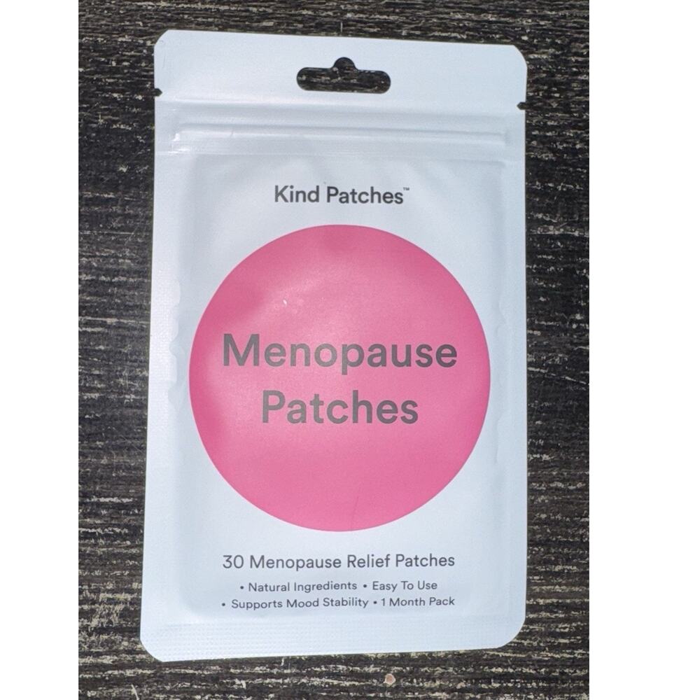 Menopause Patches by Kind Patches for Unisex - 30 Count Patches